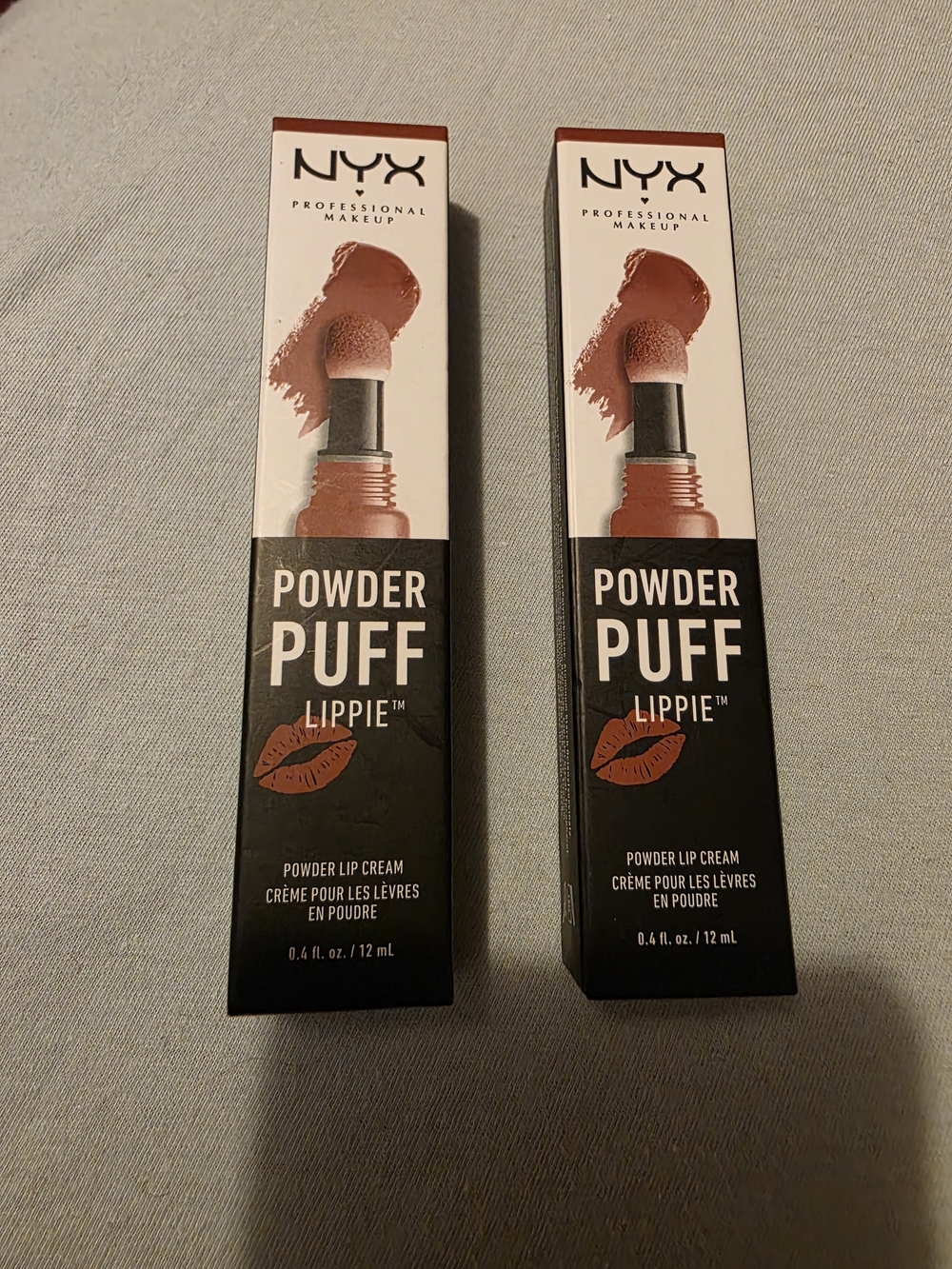 2 NEW NYX Powder Puff Lippie Lip Cream POP QUIZ PPL06 Powder Lip Cream